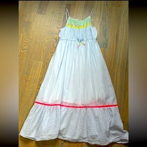 Cat & Jack girls maxi dress size L